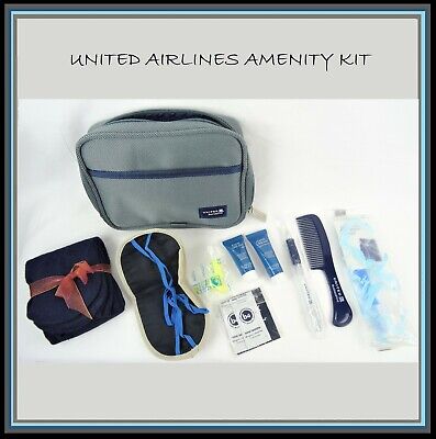 US Airways Airline Business 1st Class Amenity Kit Pouch Travel Zip Bag Empty