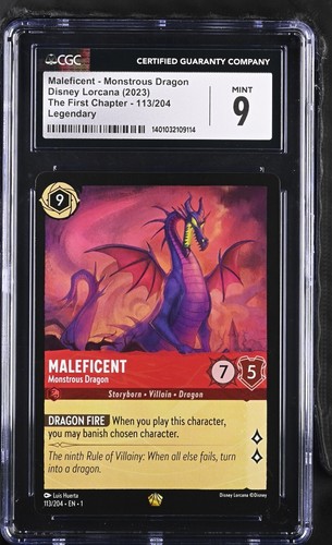 Maleficent - Monstrous Dragon graded CGC 9 for sale on eBay