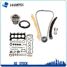 Timing Chain Kit Head Gasket Thermostat for 06-11 Honda Civic 1.8L SOHC