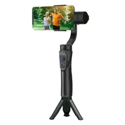 *NEW* Gimble Miratech F6 Mobile Phone Stabilizer Tripod Handheld Smartphone
