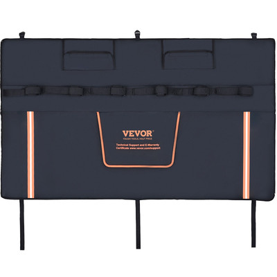 VEVOR 62-inch Tailgate Pad 6-Bike Pickup Truck Bed Tailgate Pad Protector Cover