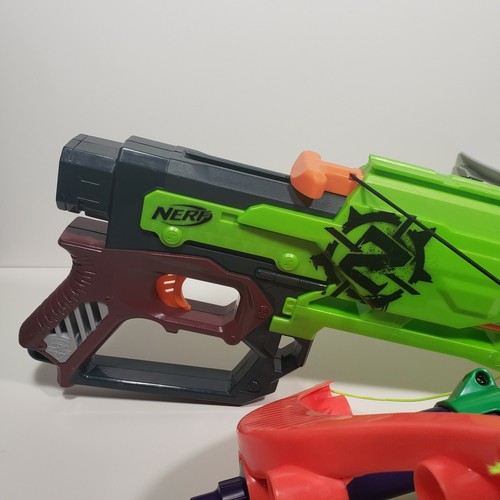 Nerf N-Strike Elite Crossbow Bundle Lot of 2 Nerf Gun Crossbows Small and Large - Picture 5 of 8