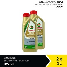 Castrol Edge Professional EC 0W-20 Jaguar ACEA C5 Motoröl 2x1 Liter = 2 Liter
