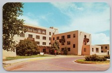 Postcard University of New Mexico Albuquerque Mesa Vista Men's Dormitory