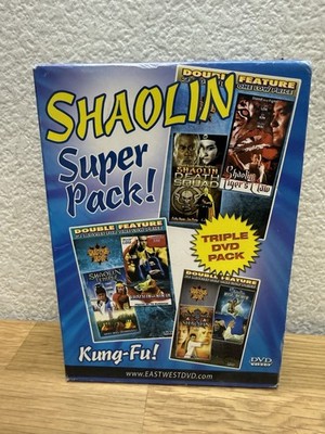Shallow Super Pack 3 DVDs 6 Masters Ninja King Boxer Death Squad Tigers Claw