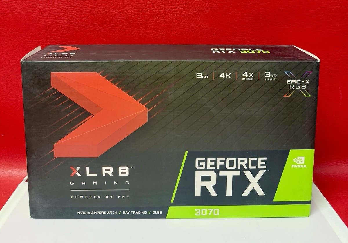 PNY GeForce RTX 3070 XLR8 Gaming EPIC-X RGB Triple Fan Edition 8GB