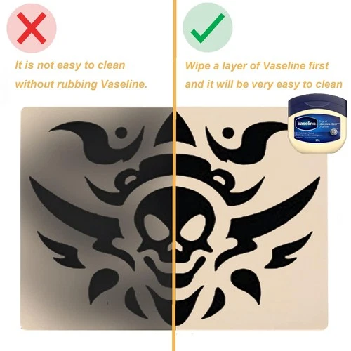 Yuelong 30pcs Blank Tattoo Practice Skin and Transfer Paper Kit Include 10pcs Fa image 5