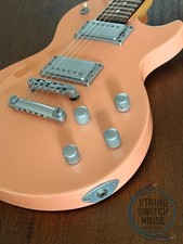 Charvel Les Paul Guitar, Refinement, Metallic Salmon Pink, MIJ 1993, R-S43