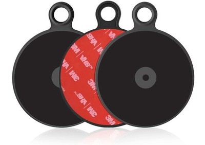 3 Stück Universal Rund Dashboard Pad Mounting Klebe-Befestigungsplatten fürs A