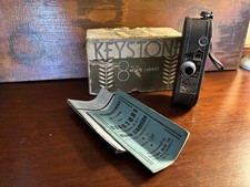 Vintage 1950s Keystone 8mm Movie Camera Model K-8 w/ Original Box