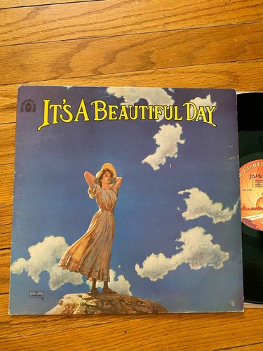 IT’S A BEAUTIFUL DAY SELF-TITLED EX LP ORIG. 1972 SAN FRANCISCO SOUND FREE SHIP