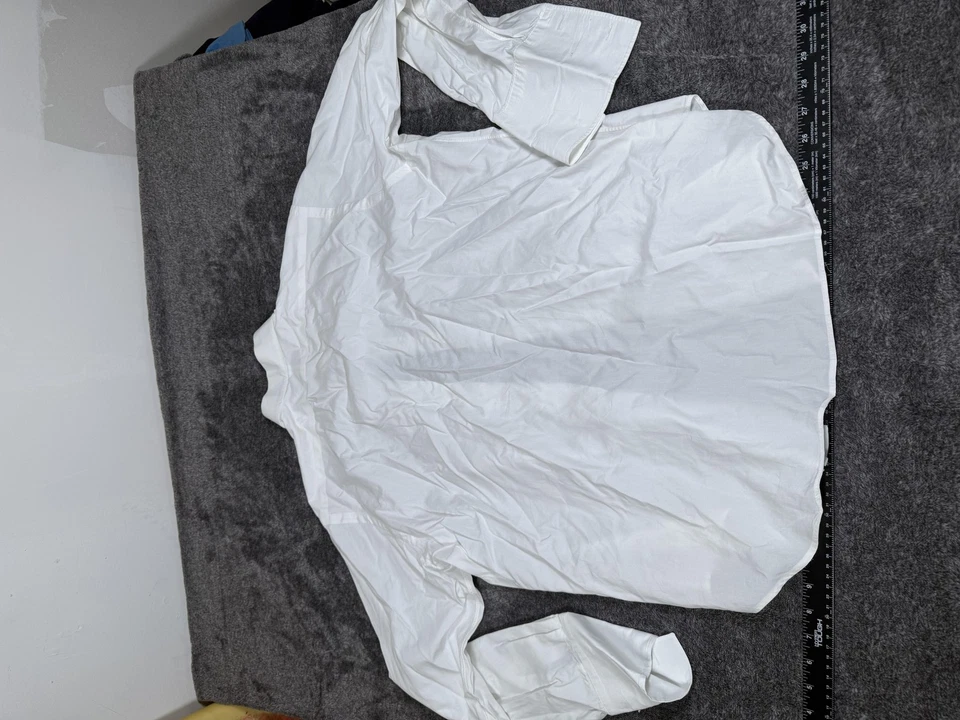 Polo by Ralph Lauren Shirt Mens 15.5 36 White Polo Bear Tuxedo Embroidered - Image 4 of 4