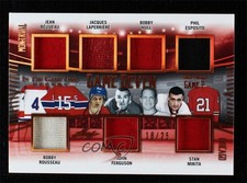 2019 Leaf ITG Used Game 7 Bronze Spectrum 18/25 Jean Beliveau Bobby Rousseau 0q0