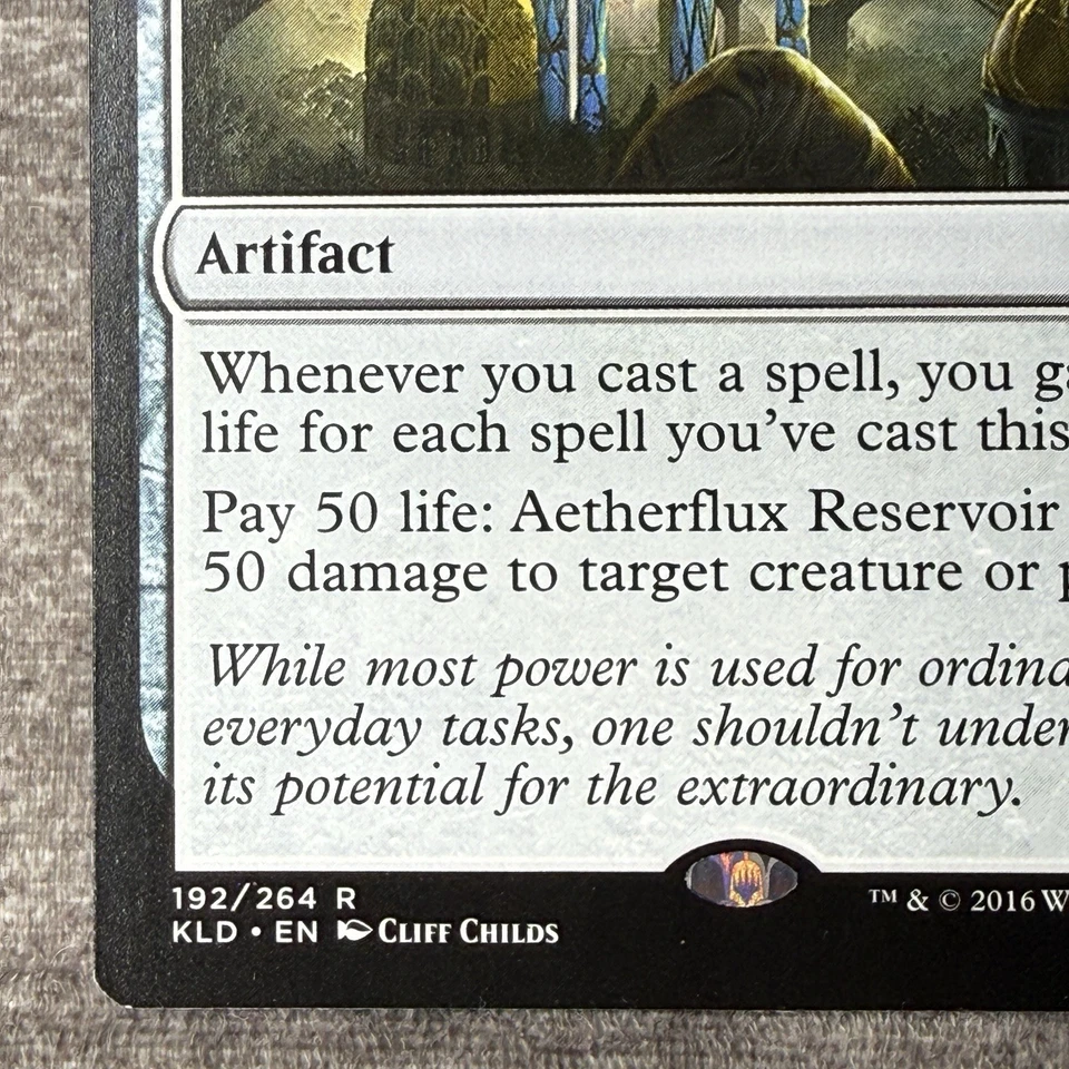MTG Aetherflux Reservoir – Kaladesh (KLD) #192 Non-Foil NM Magic the Gathering - Image 4 of 4