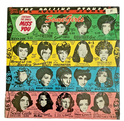 ROLLING STONES NEW FACTORY SEALED ALBUM PUNCHED OUT FACES VINYL ALBUM COC39108