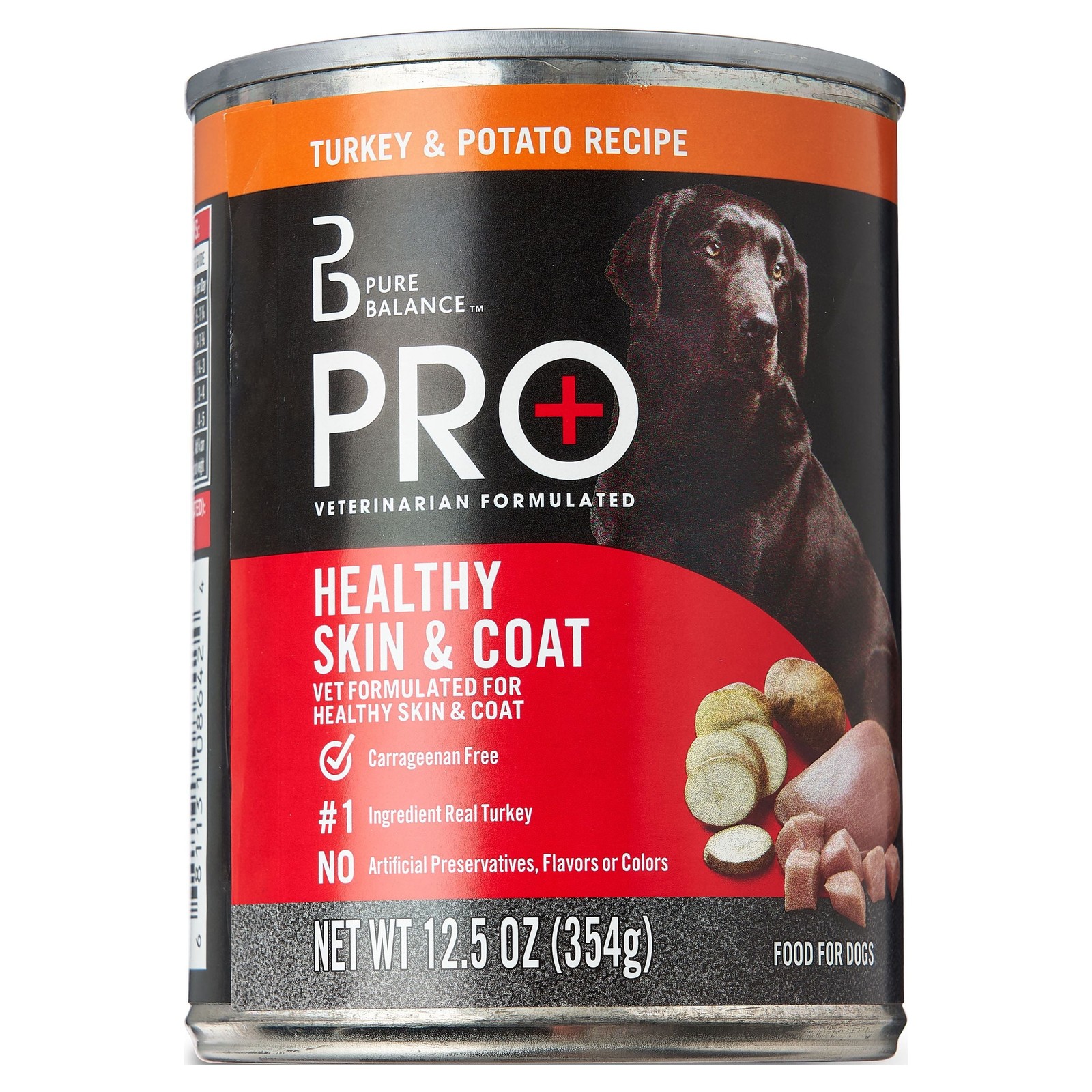 Pro Plus Turkey & Potato Recipe Wet Dog Food, 12.5 oz Can