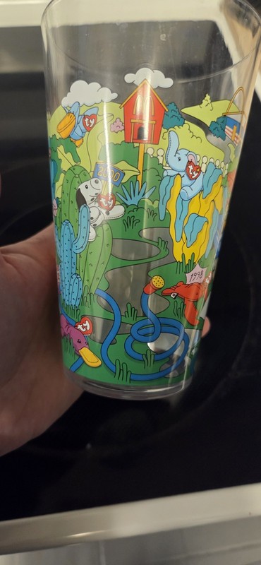 McDonald's Ty Beanie Babies Plastic Tumbler Cup Collectible Promo Drink Cup 2024