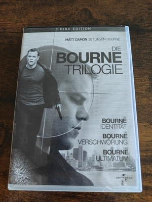 Die Bourne Trilogie - 3 Disc Edition (DVD Box, 2007) mit Matt Damon