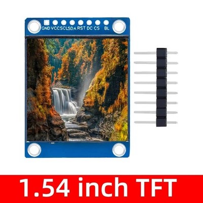 1.54 inch TFT IPS LCD Display Module 240x240 SPI ST7789 for Arduino Raspberry Pi