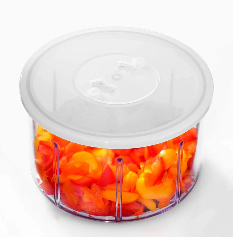 Rösle - Ciotola con coperchio salvafreschezza, adatta per tritatutto, 0,6 otjB - Immagine 2 di 4