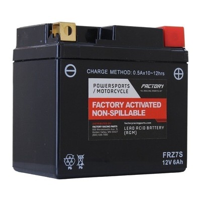 AGM Battery FRZ7S For ATVs Motorcycles & Scooters YTZ7S BTZ7S - Ready to Install