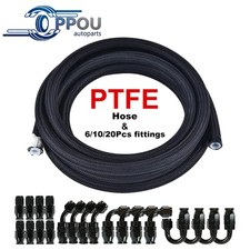 4AN-6AN-8AN-10AN Nylon Braided PTFE Fuel Line...