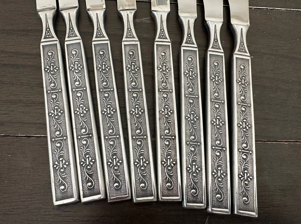 Stylecraft Stainless Japan - SYF20 Pattern - SET OF Dinner Knives - Image 2 of 4