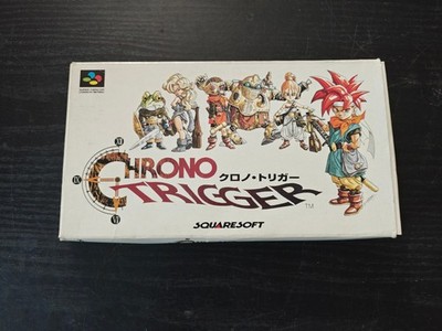 Squaresoft Chrono Trigger w/ Box & Manual Nintendo Super Famicom NTSC-J Japan