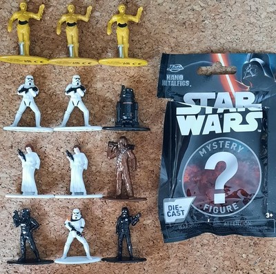 Star Wars Jada Nano Metalfigs (Auswahl) Die-Cast Metall Mystery Sammelfiguren