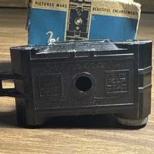 Universal Camera Corp Univex Model A Minature Camera With Partial Box