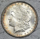1889-P Morgan Dollar Toned Uncirculated  #5ZZV