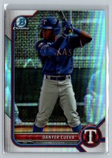 2022 Bowman Chrome Draft #BDC-148 Danyer Cueva Chrome Refractor ROOKIE