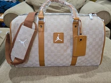 Nike Air Jordan Monogram Duffle Bag 25L NWT Carry On Weekender Gym Bag