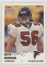 2003 Fleer Platinum Finish 88/100 Keith Brooking #145 y0i