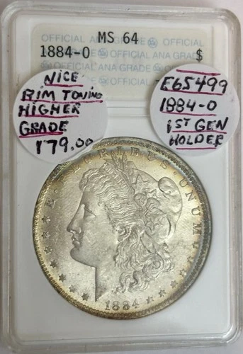 18840 Morgan Silver Dollar Ch Bu +