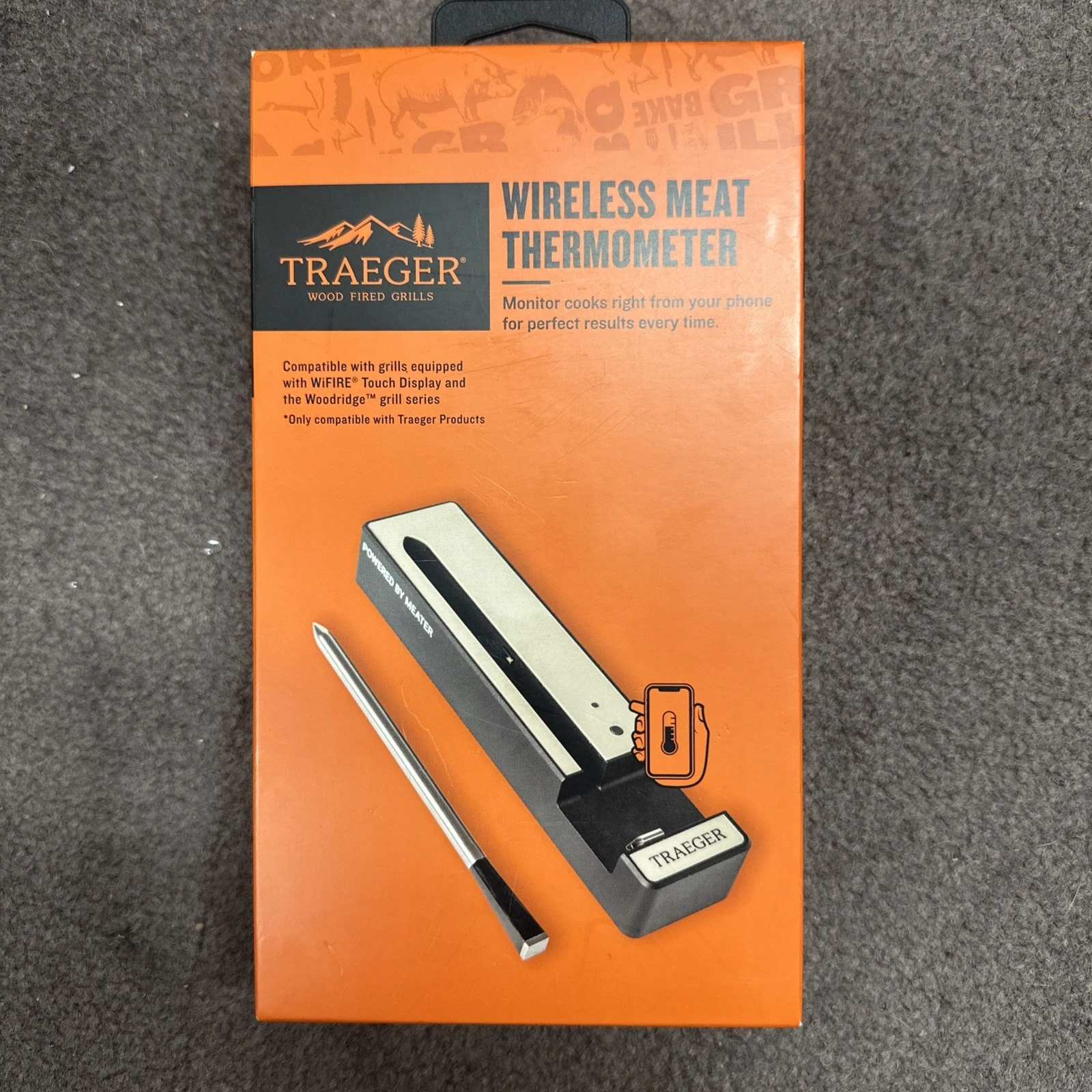 Traeger Wireless Meat Thermometer WiFi Compatible Grill - NEW / Ships Fast!