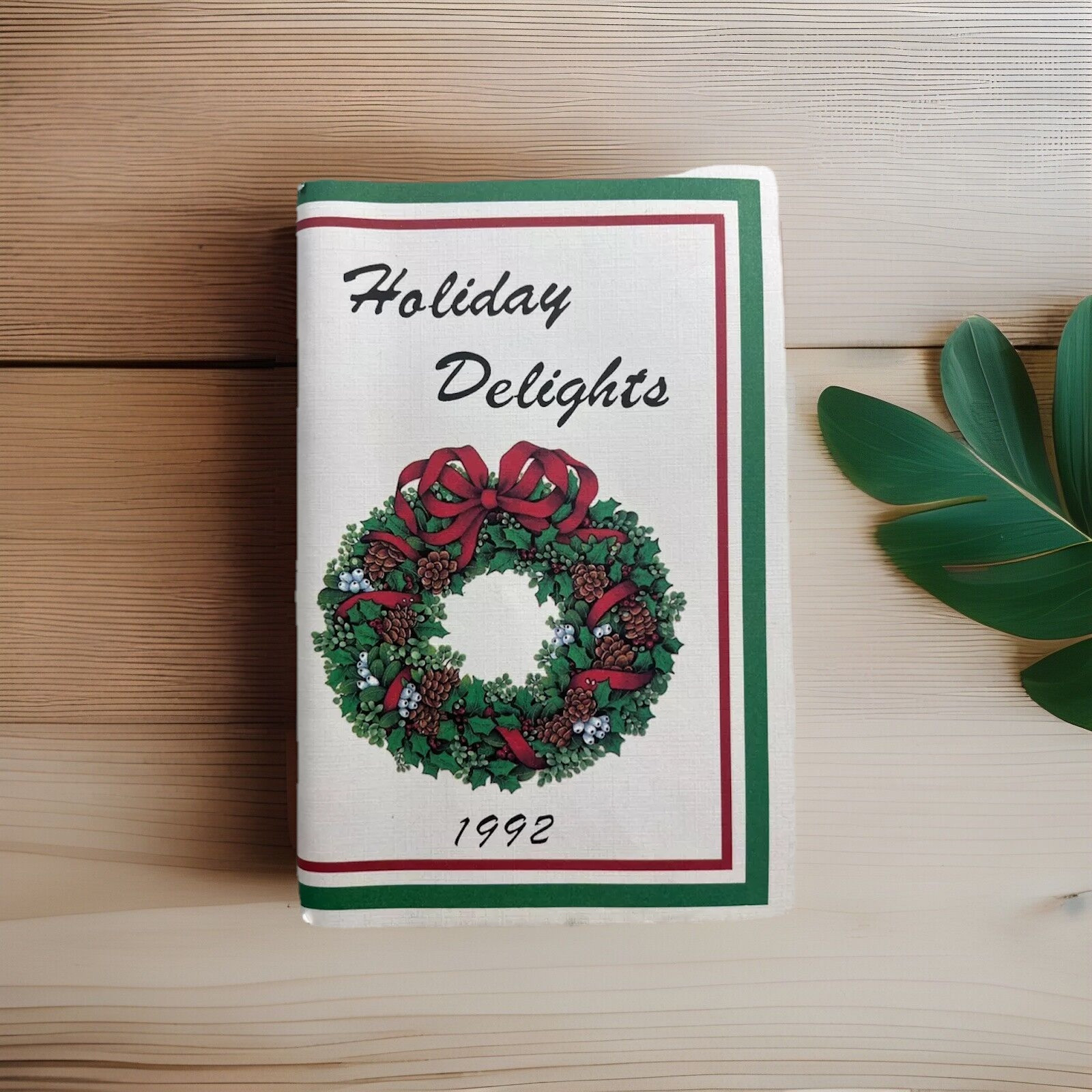 Iowa Holiday Cookbook Christmas ethnic Dutch Letters St. Nicholas cookie Vintage