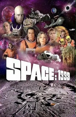 Space 1999 Classic Retro Sci Fi TV Serie Poster Kühlschrankmagnet