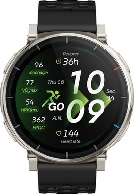 Amazfit Active 3 Apex Silver 1.32'' AMOLED Saphirglas EKG IP68 Bluetooth 5.3