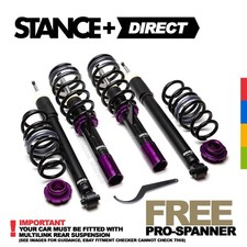 Stance+ Street Coilovers VW Golf Mk7 Multilink Estate TDi TSi GTD GTi R 2013-20