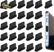 25 Pcs USB C Dust Plug, USB Type C anti Dust Plugs Cover, Type C Charging Port