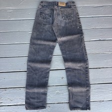 VTG 1995 Levis 550 Orange Tab Jeans Mens 33x34 32x34 Black Relaxed Tapered USA
