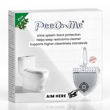 Pee Guard Toilet Seat Bathroom Urine Deflector Boys Men Pine Scent 180 Lot