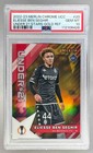 6428 Eliesse Ben Seghir 2022 Topps Merlin Gold Refractor U21 Stars RC /50 PSA 10
