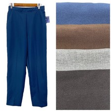 NEW Laura Scott Comfort-Waist Flat Front Woven Dress Pants Women Classic