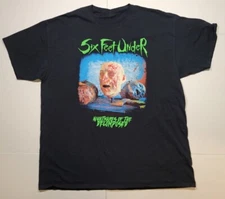 Six Feet Under Nightmares Of The Decomposed Black All Size T-Shirt AM443