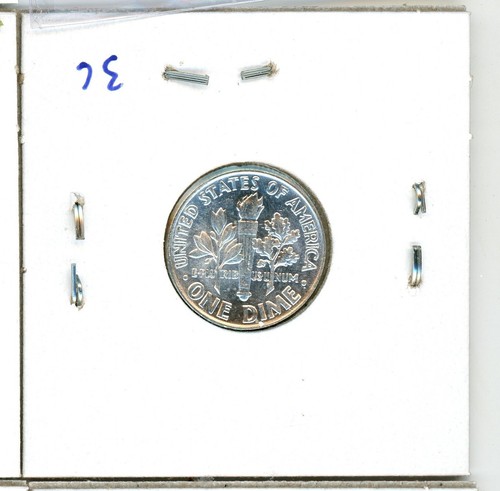 1962 Roosevelt Dime AU+ About Uncirculated Condition 90% Silver Ten Cent Video - Picture 2 of 2