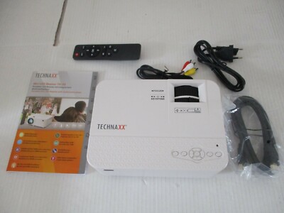Technaxx Mini LED Beamer TX-113 Mini-Projektor 800x480 1800 Lumen 4781 DEFEKT 0