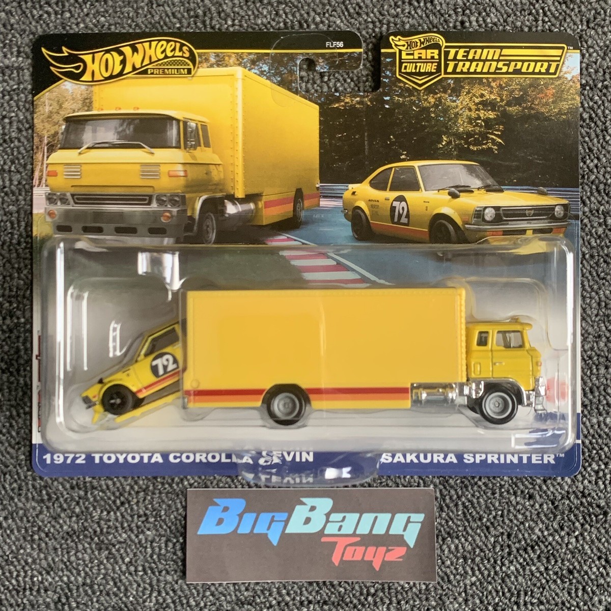 Hot Wheels 1972 Toyota Corolla Levin / Sakura Sprinter Team