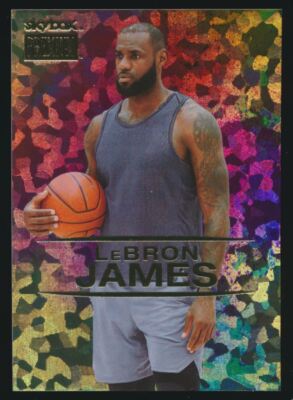 2021-22 Metal Universe Champions Skybox Premium Topaz #S-50 LeBron James 132/150